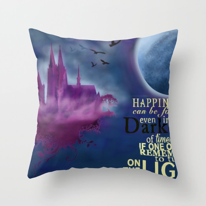 Cologne Illustration Throw Pillow