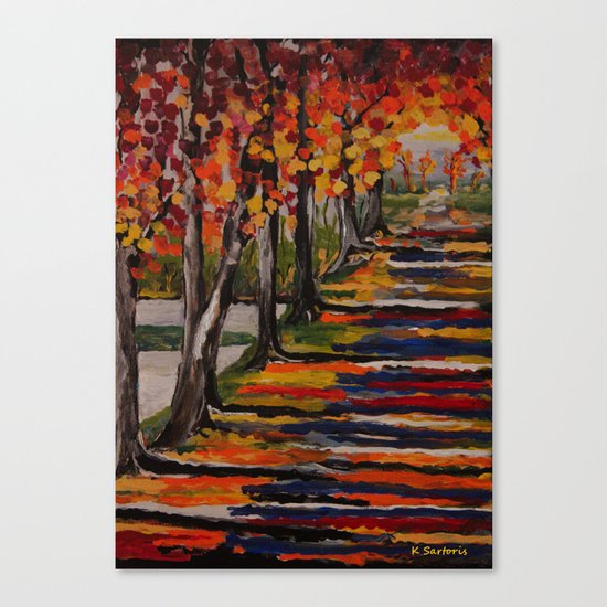 Autumn Tranquility Canvas Print