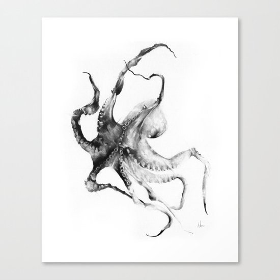 Octopus Canvas Print
