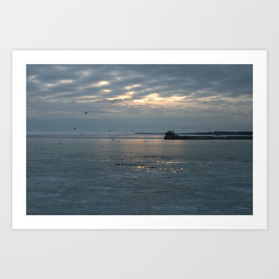 Lake Erie Art Print