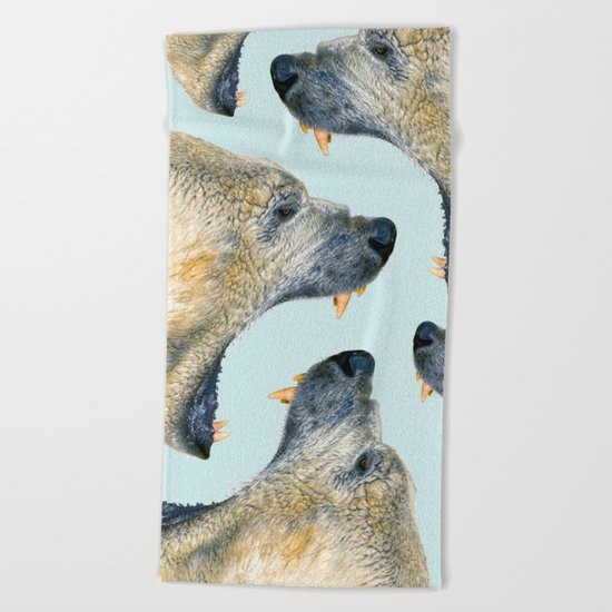 Polar Bear Beach Towel