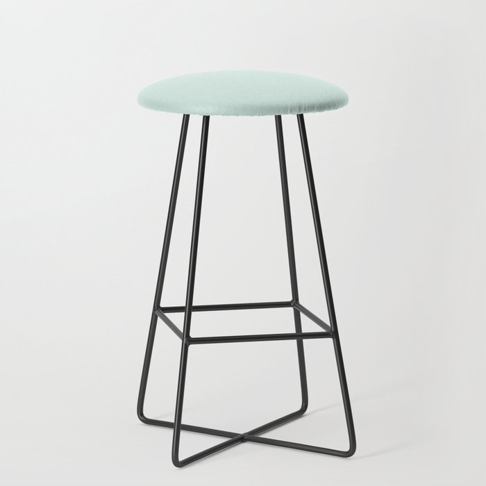 Light Pastel Mint Green Solid Color Inspired by Mint Whisper 5008-7A Bar Stool