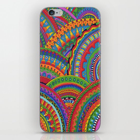 My brain happy iPhone & iPod Skin