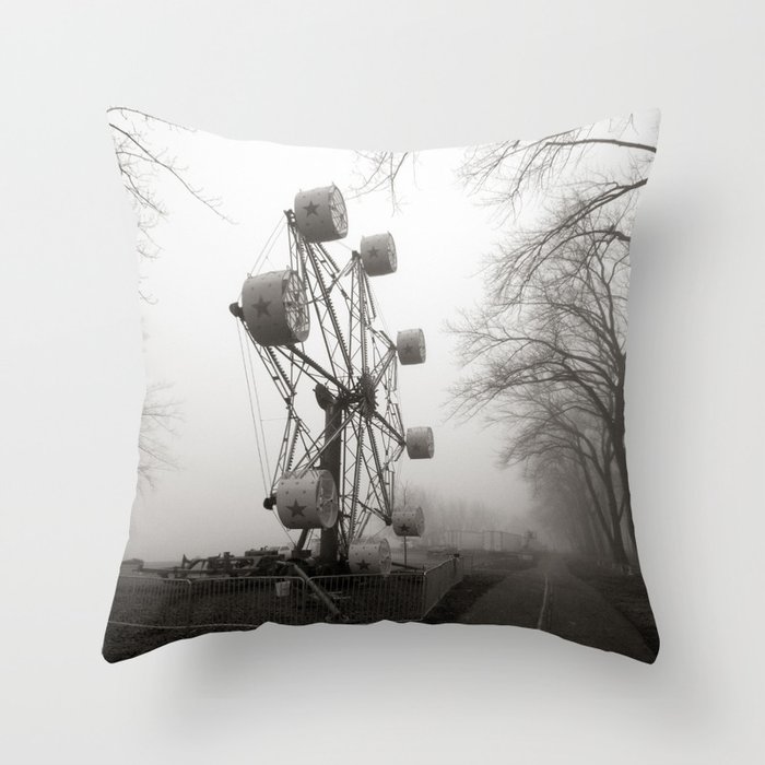 Amusements on the Road of Life Throw Pillow