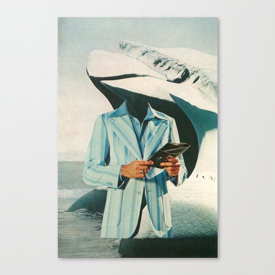 crisp, cool sophistication Canvas Print
