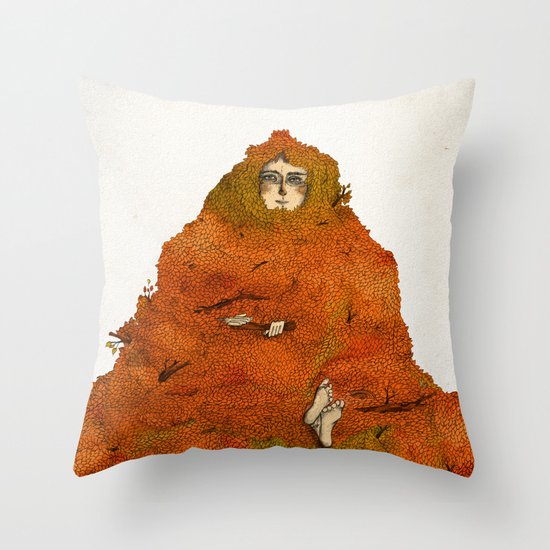 Autumn Leaves Throw Pillow