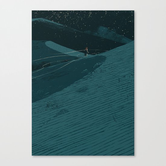 Dune Time Canvas Print