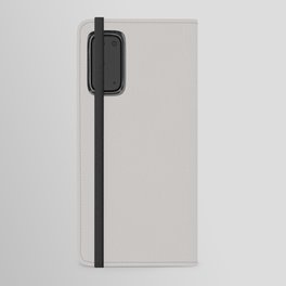 White Ash Gray Android Wallet Case