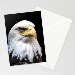 Majestuous Bald Eagle Stationery Card