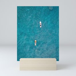 Aerial Surfers Mini Art Print