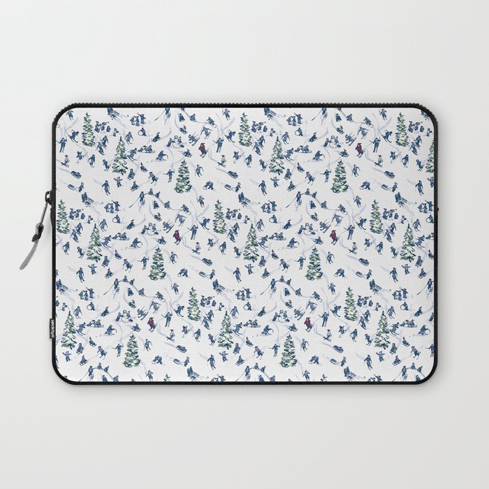 Let's Go Skiing! – Xmas Edition Laptop Sleeve