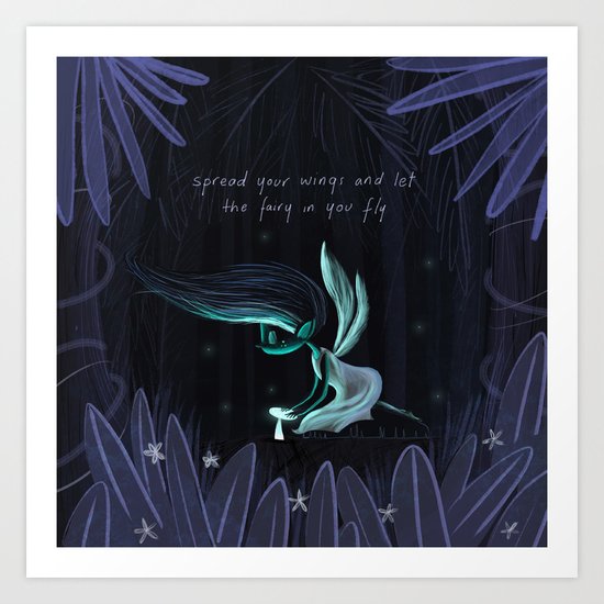 Spread Your Wings Art Print