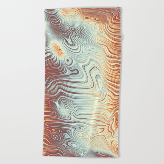 Abstract 358 Beach Towel