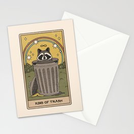 King of Trash Stationery Card