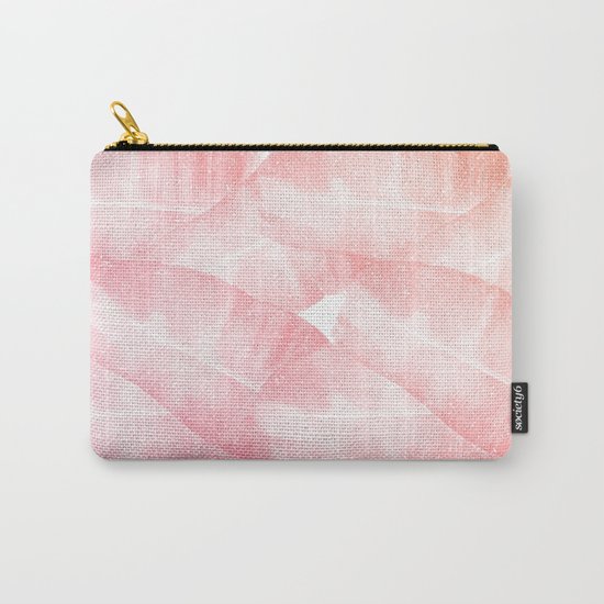 Banana Leaves Pink Carry-All Pouch