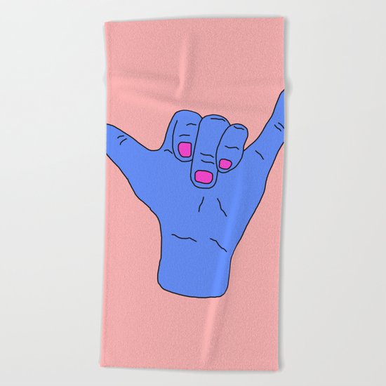 Hang Loose Bra Beach Towel
