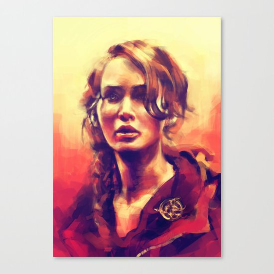 Abraham's Daughter Canvas Print