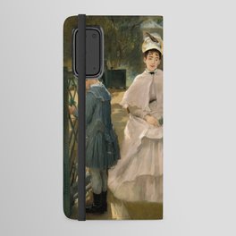 Nanny and Child by Eva Gonzales Android Wallet Case