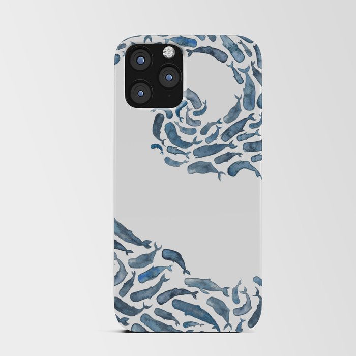 Whale Wave.  iPhone Card Case