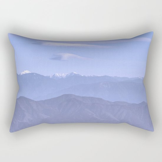 Blue Mountains Rectangular Pillow