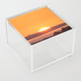 Sunset over Castle Acrylic Box