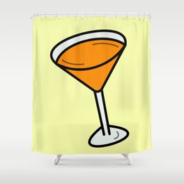 Cocktail Shower Curtain
