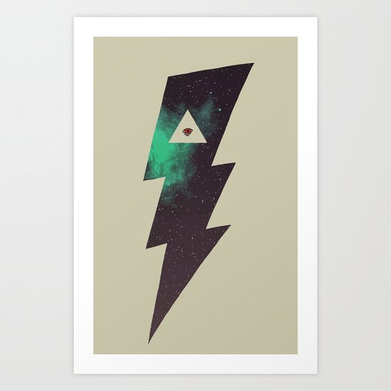 Dark Energy Art Print