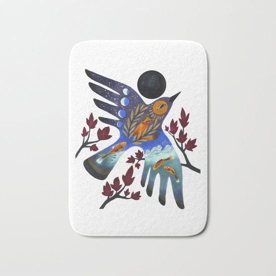 Life Cycles Bath Mat