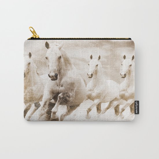 Horses Carry-All Pouch