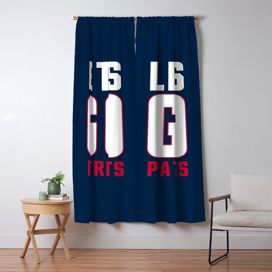 Let S Go Patriots New England Blackout Curtain By Socoart Society6