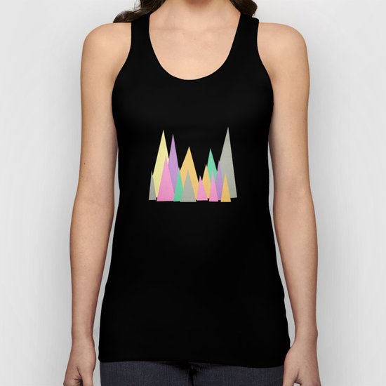 Pastel Peaks Unisex Tank Top