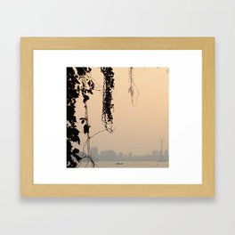 Sunset in Xiamen Framed Art Print