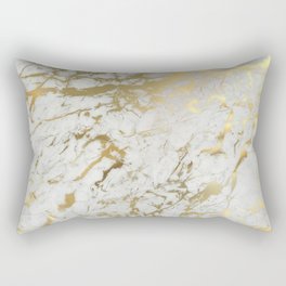 Gold marble Rectangular Pillow