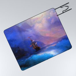 Ivan Aivazovsky Sea View Picnic Blanket