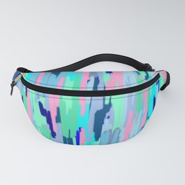 Spring Blues Abstract  Fanny Pack | Oceanblue, Artsy, Skyblue, Painterlyabstract, Bohochic, Prettycolors, Digitalpainting, Happycolors, Digital, Cooltones 