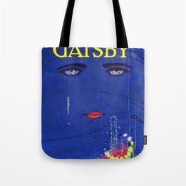 The Great Gatsby Book Cover Tote Bag