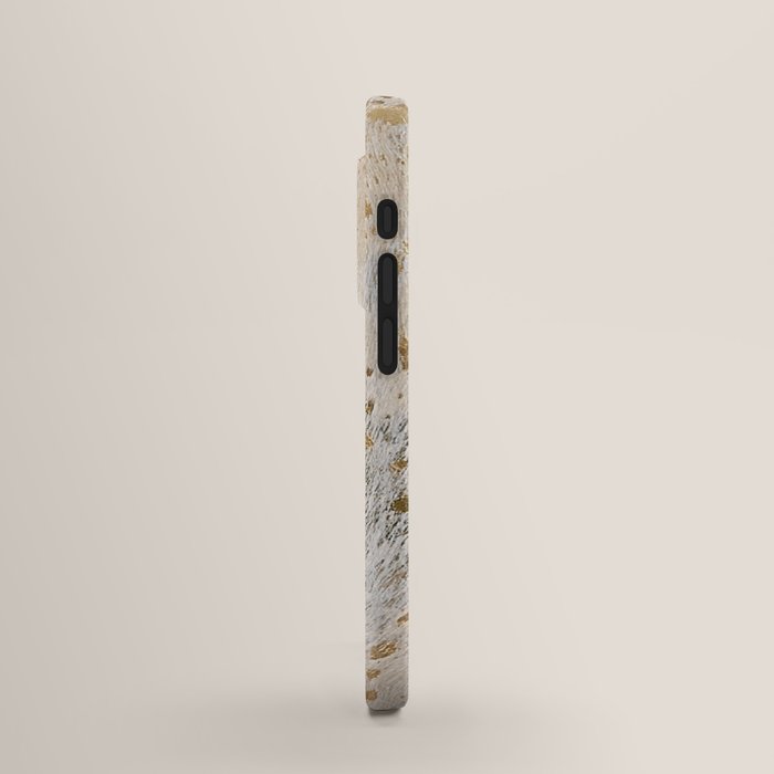 Society6  iPhoneケース  ヘビ  ゴールド Gold cowhide Metallic iPhone Case by KOOVOX | Society6