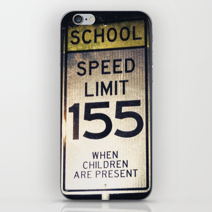 Legally Speedin' iPhone Skin