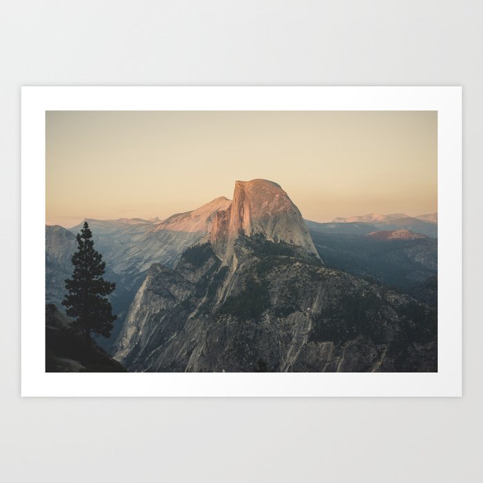 Half Dome III Art Print