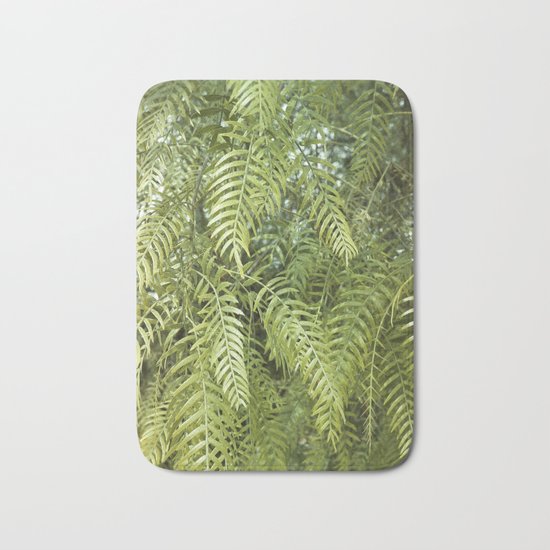 Green Tree. Vegetal Photography Bath Mat