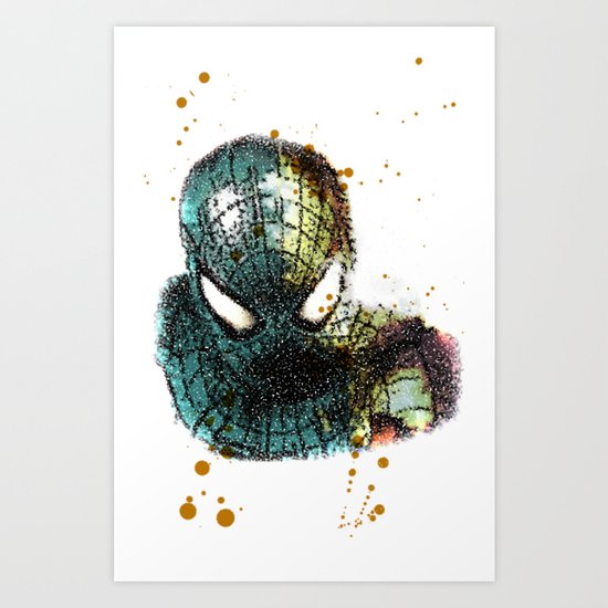 UNREAL PARTY 2012 THE AMAZING SPIDEY SPIDERMAN Art Print