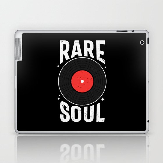 Rare Soul Retro Vinyl Record Laptop & iPad Skin