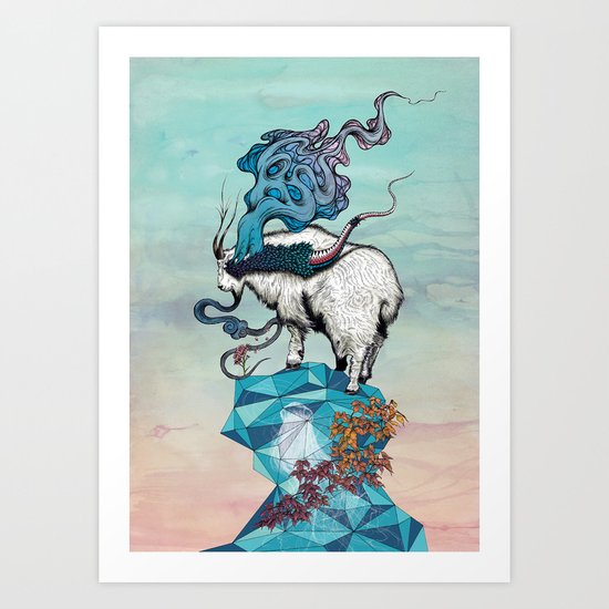 Seeking New Heights Art Print