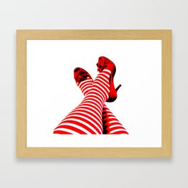 The Red Shoes Framed Art Print