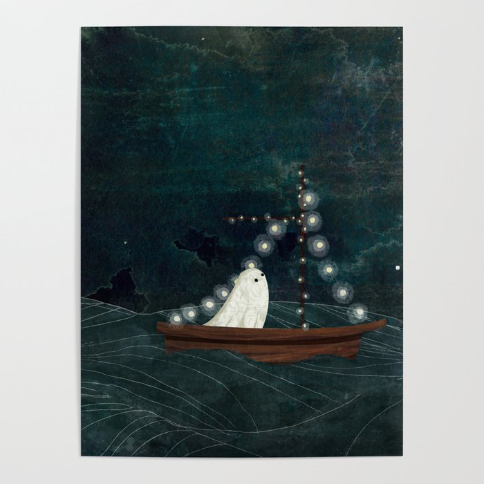 Ghost Boat Ride Poster