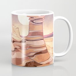 Sunset in the Badlands Coffee Mug