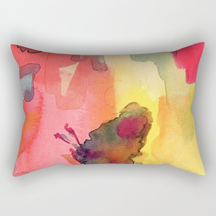 Colors-fly  Rectangular Pillow