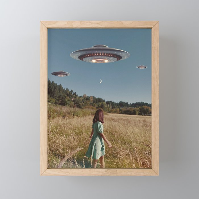 Ufo Dream Framed Mini Art Print