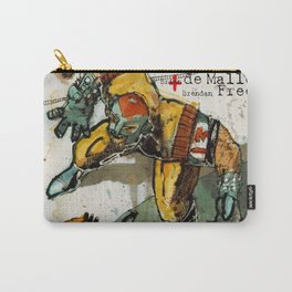 Strong MEX Carry-All Pouch | Funny, Sci-Fi, Comic, Illustration 
