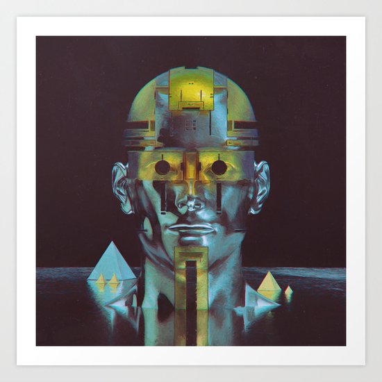 TINKERTOY (everyday 03.04.17) Art Print
